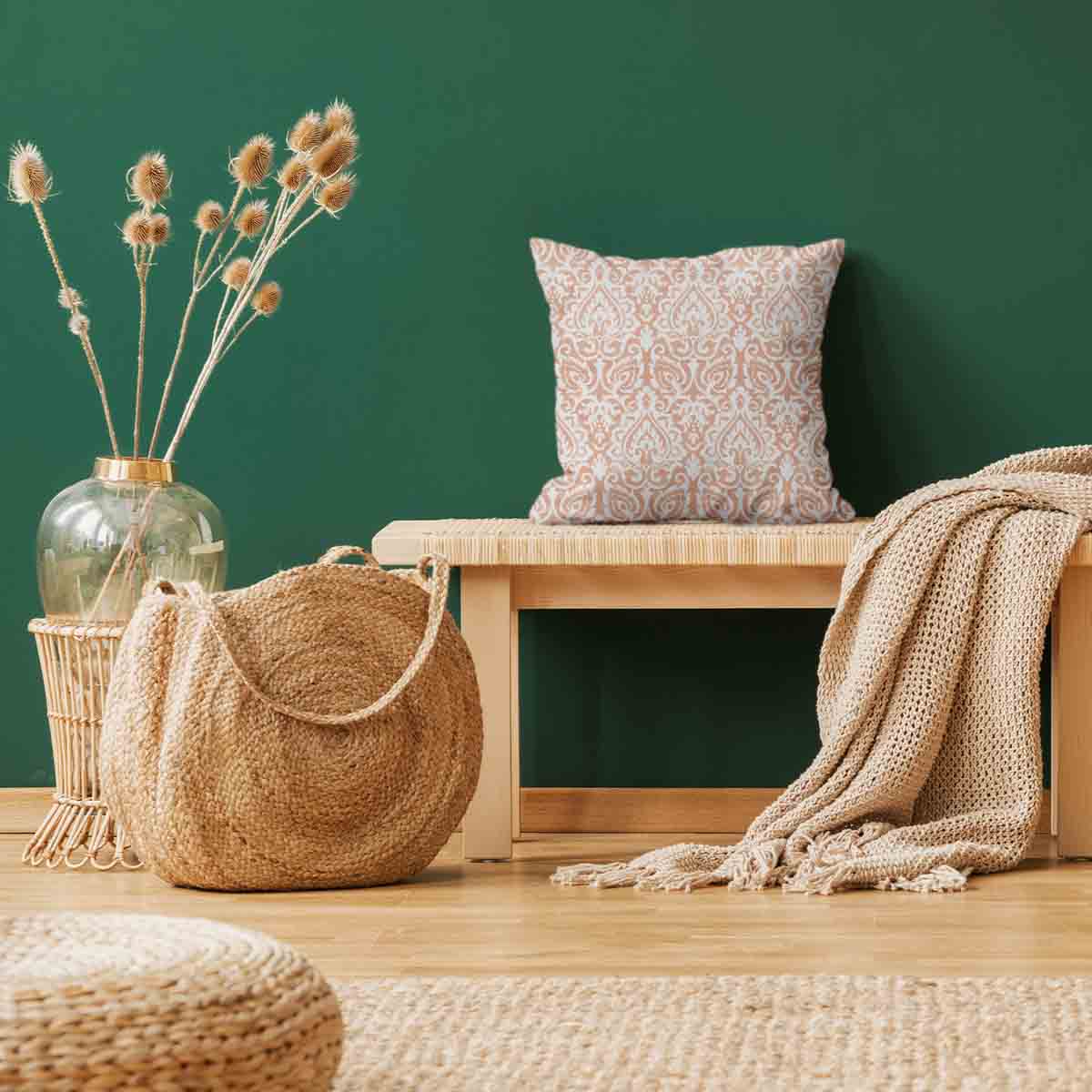 Gezondheidskussen Boho Oranje