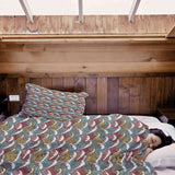 Therapy blankets and bedding set, colorful wave breakers.