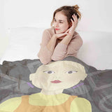 Set di biancheria da letto con coperte terapeutiche Luce rossa, luce verde