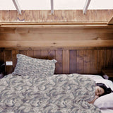 Set di biancheria da letto con coperta terapeutica Mare tempestoso