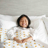 Therapy blankets bedding set yellow flowers