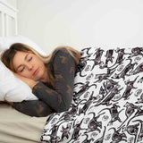 Set copripiumino coperta terapeutica Halloween gatto