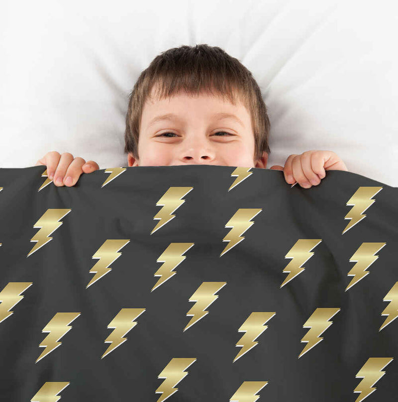 Coperte terapeutiche con rivestimento in cotone nero con Harry Blitz