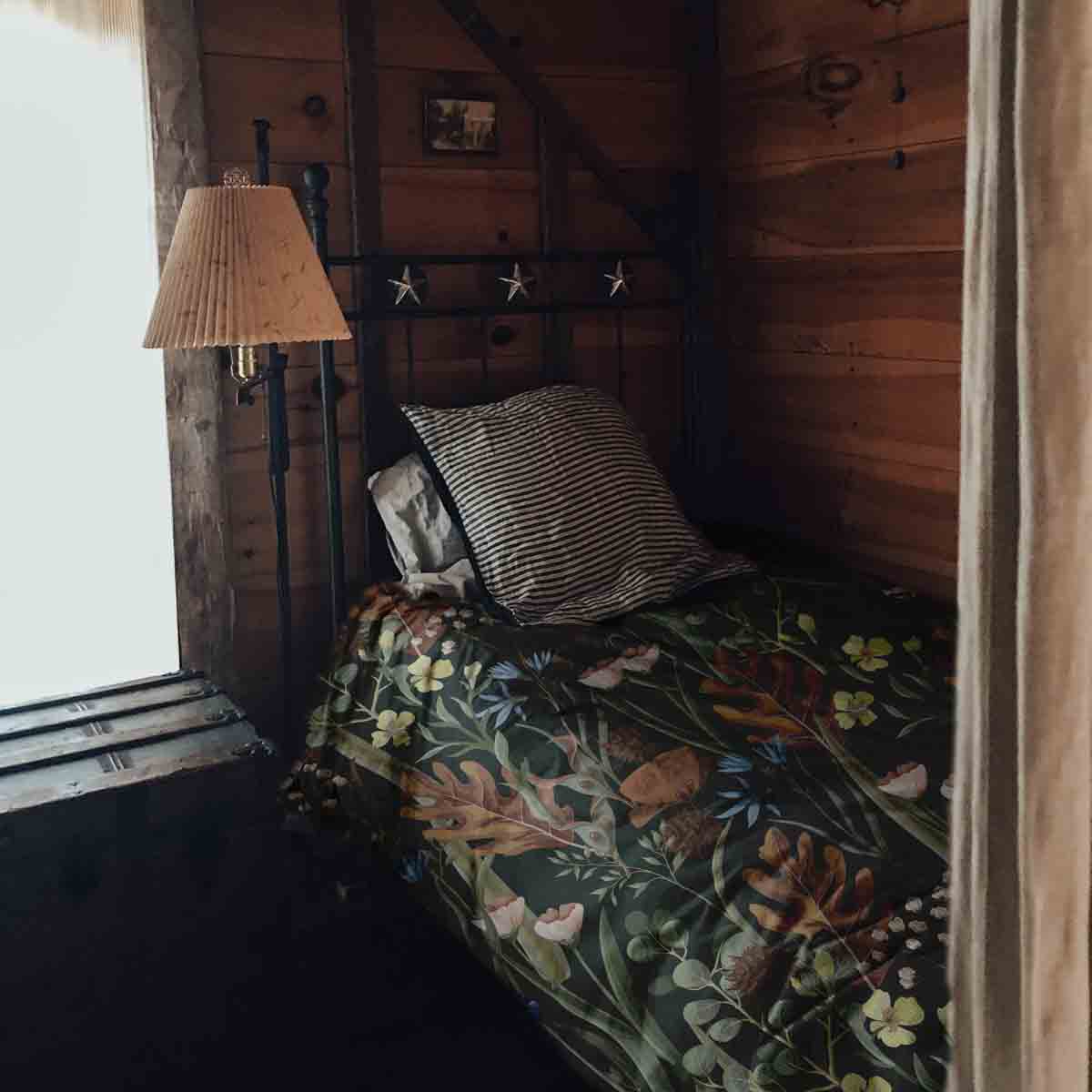 Originele therapiedeken - katoenen hoes herfstweide