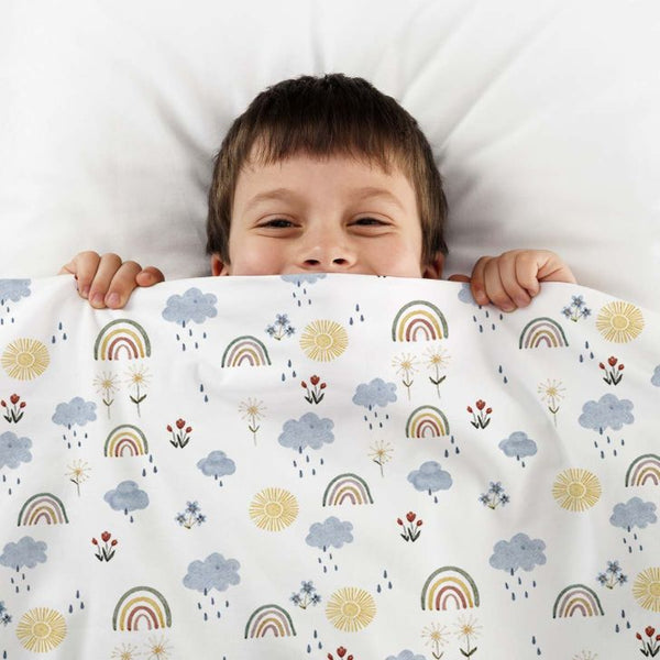 Therapy blankets cotton cover rainbow