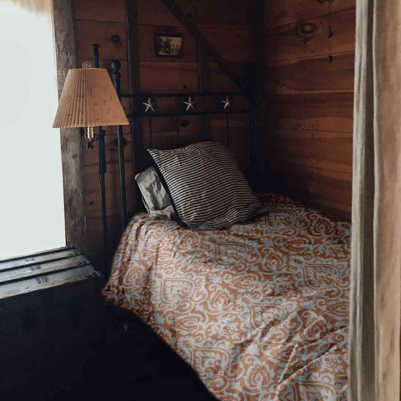 Therapy Blanket Bedding Set Boho Orange