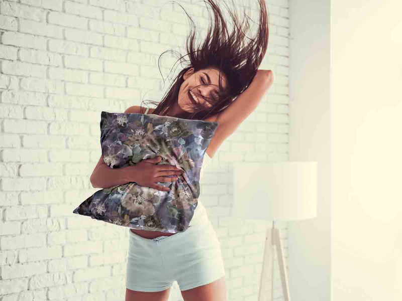 Cuscino salute mare di fiori