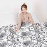 Therapy blanket bedding set, grey, spring.