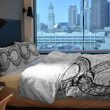 Set di biancheria da letto con motivo serpente per coperte terapeutiche