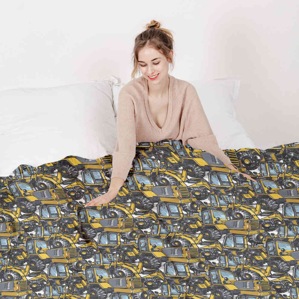 Manta terapéutica original - Funda de algodón tractor