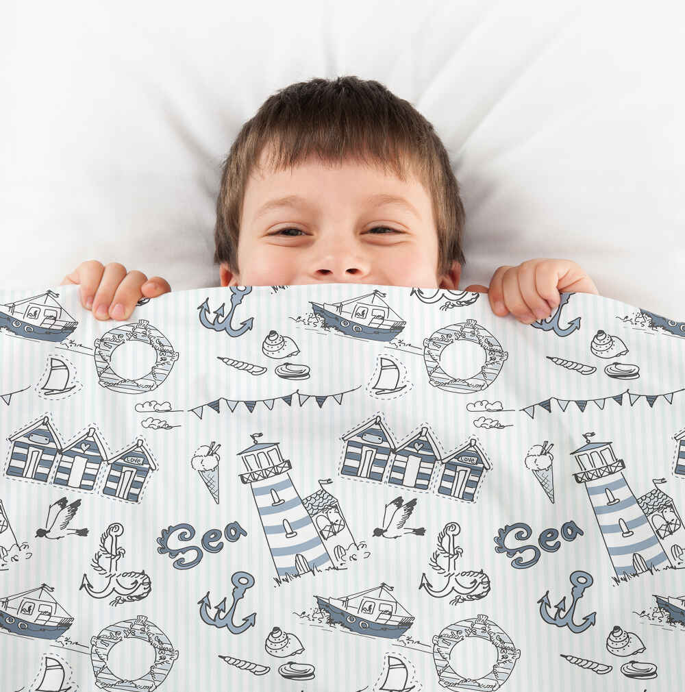 Therapy blankets bedding set seafaring