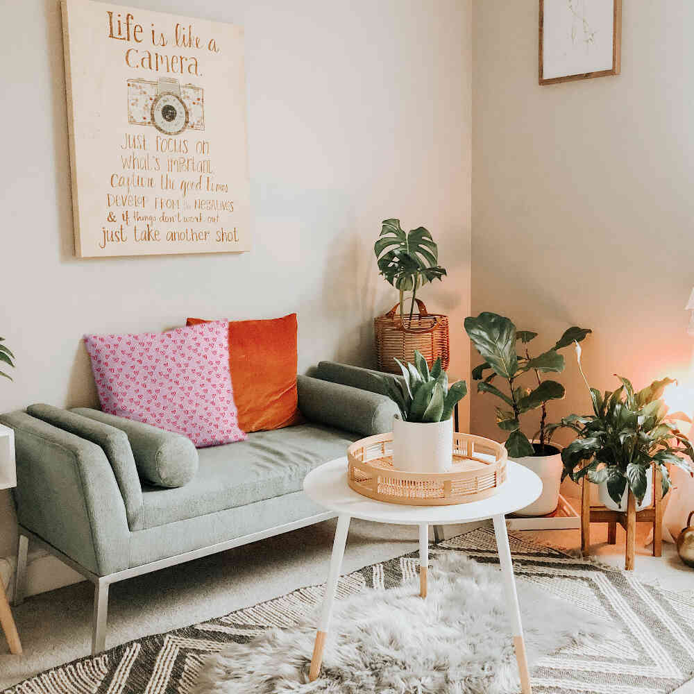 Gezondheidskussen Roze rode harten