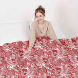 Therapy blanket bedding set Chinese tiger
