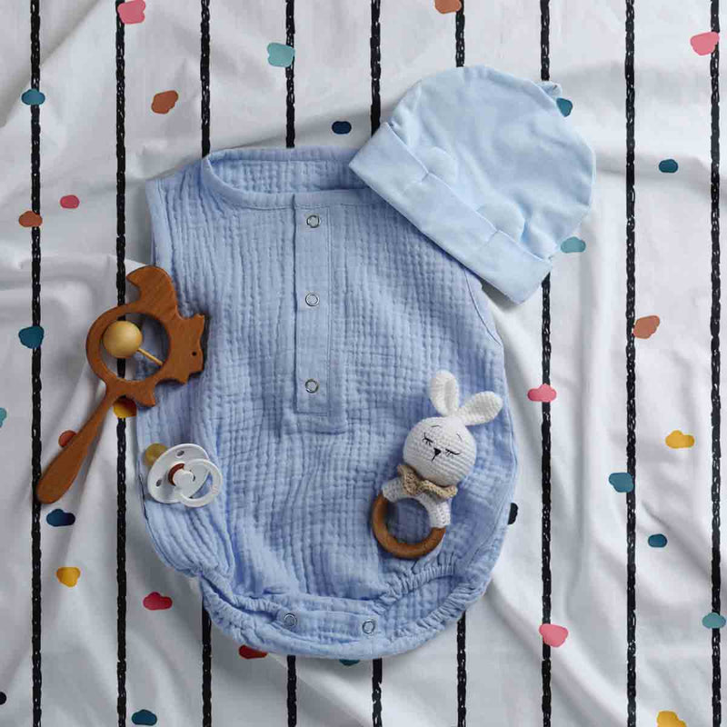 Set di biancheria da letto con coperte terapeutiche a pois colorati