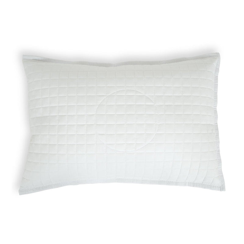 Black and blue health pillow for adults