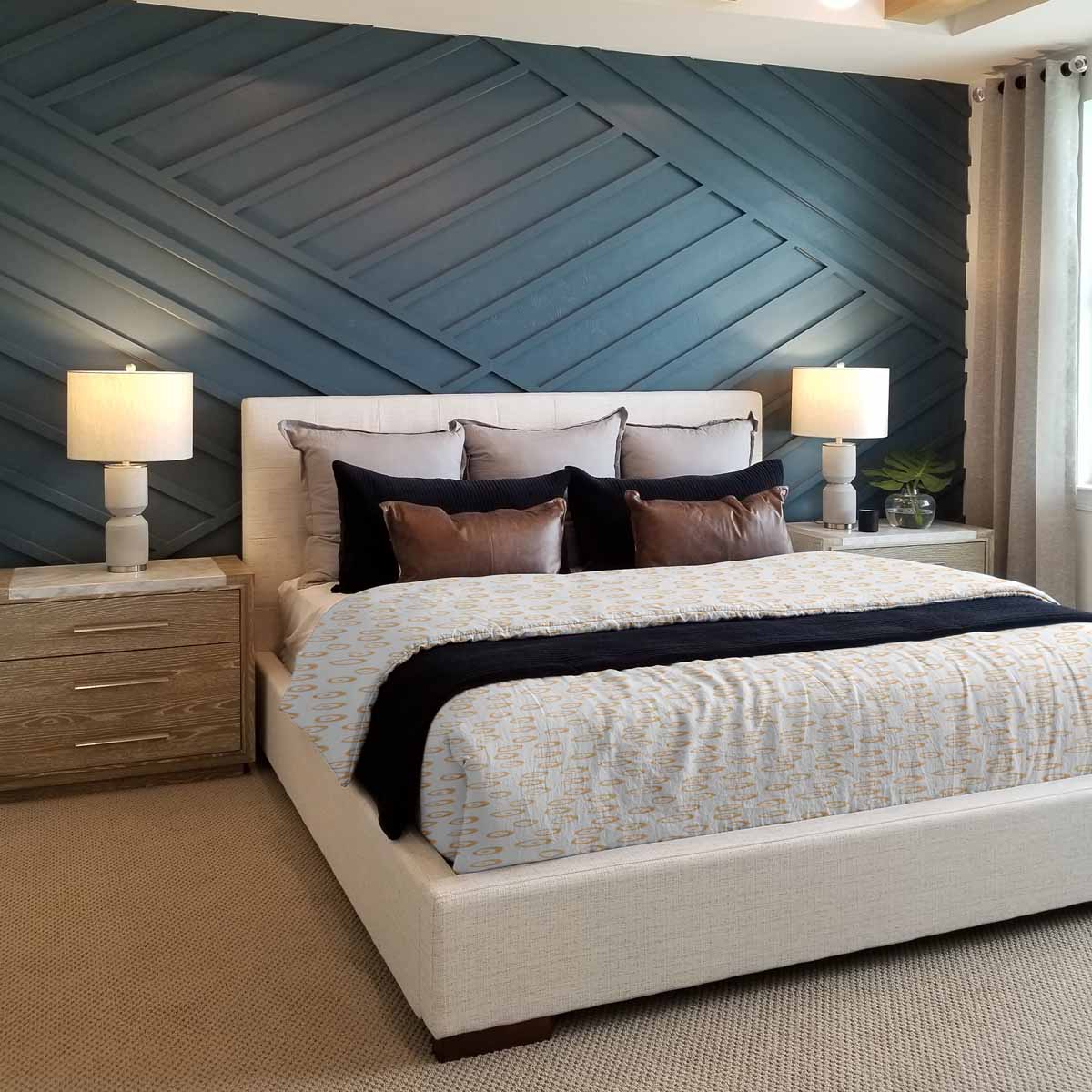 Therapiedekens beddengoedset met oranje cirkels